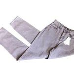 Boohoo NWT Gray Side Split Straight Leg Jean Photo 0