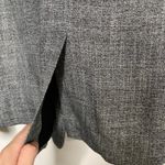 Jenni Kayne  Dark Gray Blazer Lamb Leather Button Closure Womens Medium Photo 9