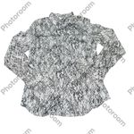 New York & Company Black and White Snake Skin Print women’s Casual Shirt Size M Size M Photo 4