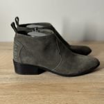 American Eagle Boots Women 9 Green Neutral Casual Ankle Booties Cowgirl Western Photo 1