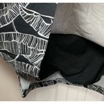 Rafaella Rafaela Comfort skort black and white botanical print small Photo 3