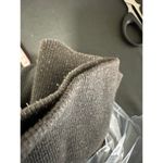 Y2K American Eagle Gray Thermal Pullover Sweater Hooded Shawl Neck Women Large Photo 8