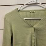 Brandy Melville John Galt Pale Green Shannon Cardigan Photo 4