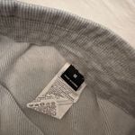 Women's Drawstring Sweatpants Sports Mini Skirt Gray Size M Photo 2