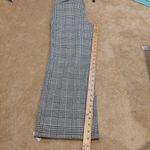 Uniq Houndstooth Black and Gray Size Medium M Wide Leg Pants Career Work NWT Photo 4