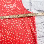 Nike Golf Shirt Women Medium Pink Polka Dot Dri Fit Sleeveless Tank Top Photo 6