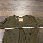 New With Tags Millibon Open Front Brushed Ribbed Knit Open Cardigan Sz M Green Size M Photo 6