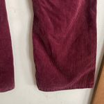 Anthropologie Pilcro The Icon Corduroy Flare Jeans Mid-Rise Edition in Wine Photo 10