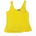 Rock & Republic Women's Yellow Tank Top Size Medium Photo 0