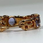 Versace NEW  Greca Goldtone & Crystal Hoop Earrings Photo 10