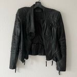 BLANK NYC Faux Leather Zip Moto Jacket Photo 2