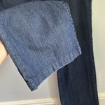 Liz Claiborne Deep Indigo Relaxed Wide Leg Jeans Audra Size 10 Business Casual Photo 4