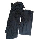 Donna Karan  Sleepwear 100% cotton black pajama set size S Photo 0