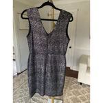 Forever 21 Black Glitter Bodycon Mini Dress  Sparkle Partycore Clubwear Night Lux Photo 3