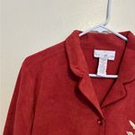 Susan Graver  Embroidered Button-Front Top – Size XL Photo 5