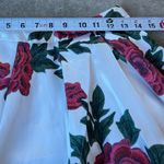 Dancing Queen Vintage  USA Tudor Rose-print pleated Western Cowgirl Skirt Sz XS Photo 6