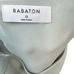 Aritzia Babaton Hamptons Mini Dress Short Sleeve Cut Out Sage Green Size 0 Photo 12