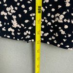 Hobbs Women’s Size 2 Navy White Floral Wrap Midi Dress Elegant Classic Core Blue Photo 5