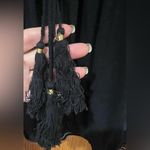 Free People Hearts Aflame Navy Blue Velvet Embrodiered Embellished Top Size XS Photo 7