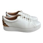 FitFlop  Rally Leopard Back Leather Trainers Sneakers Women’s Size 7.5 Comfy Photo 0