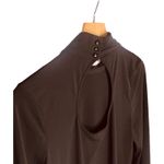 White House | Black Market  | Black Keyhole-Back Turtle Neck Blouse Size XL | EUC Photo 10