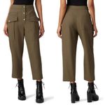 3.1 Phillip Lim 3.1‎ Phillip Lim Wool Snap Cargo Pants Army Military Trouser Green Sz 0 $495 Photo 1