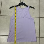 ZARA  Women Athletic Lilac/purple Tank Top Size XS. Photo 6
