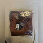 CLUB L LONDON MADEMOISELLE BACKLESS ASYMMETRIC SCARF NECK MAXI DRESS Orange Size 6 Photo 1