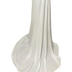 La Femme Formal Maxi Dress Mermaid Style Backless Sleeveless White W US 4 NWOT Photo 6