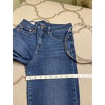 Gap  classic straight high rise medium indigo blue jeans, size 29/ 8 Photo 10