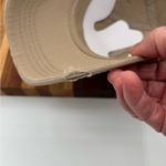 FOOTBALL MOM ADJ. BALL CAP COTTON KHAKI FREYED EDGES NEW Tan Photo 11