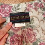 Just In Thyme Vintage Floral Long Blazer Cottagecore Floral Lightweight Blazer Pink Size 10 Photo 3