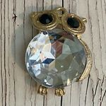 Gold Owl Pendant Necklace with Crystal Belly 🌼 Photo 0