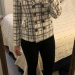 Pac Sun Plaid Pea Coat Photo 0