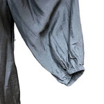 & Other Stories & Other Stories Dress Long Balloon Sleeve Ruffle Hem Drop Waist Black Size US 4 Photo 3