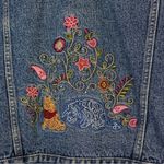Disney Vintage Winnie The Pooh Embroidered Jean Jacket Size Small Photo 4