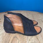 Free People  Mont Blanc Western Sandal Black Charcoal Leather Women’s Size 8.5 Photo 1