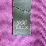 Wild Fable Size XS Lilac Long Sleeve Crewneck Thermal Style Shirt New Wi… Photo 7