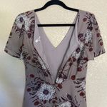 Madewell  Mini Dress Painted Blooms Lilac size 4 EUC Photo 7