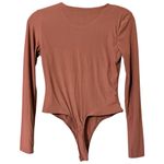 Olive & Oak  size small thong bodysuit root beer color Photo 2