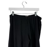 Oh My Gauze Black 100% Cotton Wide Leg Pull On Pants Lagenlook Womens 3 US XXL Photo 1