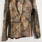 Game Winner  Green Camo Full Zip Sweater Sz M Photo 3