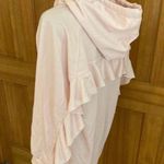 Lavishly Paris NWT, Apricot Ruffled Back Women’s Oversized Hoodie. Photo 6