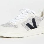 VEJA V-10 Flannel Sneakers Snow/Black Size EU 37 US 6 Photo 1