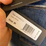 Hudson Jeans NWT Hudson Bullocks High Waist Lace-Up Crop Flare Jeans Photo 9