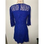 Brixon Ivy  blue lace dress size small Photo 2