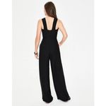 Boden Hexham Jumpsuit Black Wide Photo 1