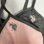 U.S. Polo Assn. bra set pink & gray size XXL Photo 3
