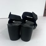 Naturalizer  Women’s Black Leather TREASURE SLINGBACK DRESS SANDAL Sz 9W Photo 3