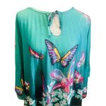 Unbranded Gorgeous Bat Wing Style Aqua Photo 4
